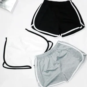 Elastic Shorts for Women, Loose Fitting, Quick Drying, Summer Thin Running, Fitness, Leisure, and Anti External Wear. Instagram 1