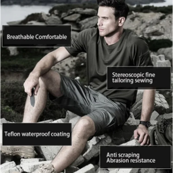 Shorts Men 2023 New Men's Urban Military Cargo Shorts Cotton Outdoor Camo Short Pants Top Quality short homme short masculino 5