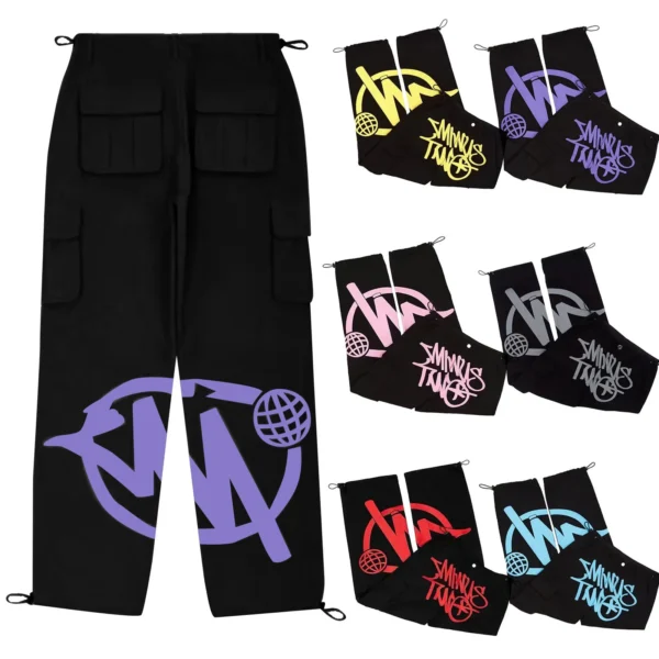Men Women With The Same American Retro High Street Hip Hop Street Pants Printing Casual Mens Streetwear Sportswear Sweatpants 6