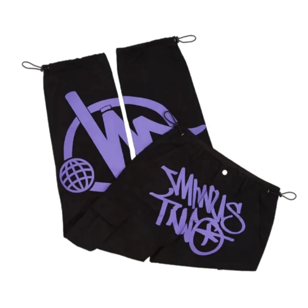 Men Women With The Same American Retro High Street Hip Hop Street Pants Printing Casual Mens Streetwear Sportswear Sweatpants 3